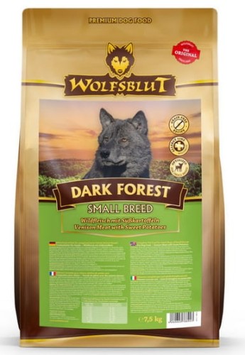 Sucha karma dla psa małej rasy Wolfsblut Dog Cold River Senior - pstrąg i bataty 12,5kg