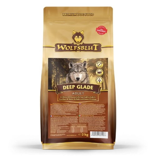 Sucha karma dla psa Wolfsblut Dog Deep Glade - jeleń i bawół 2kg
