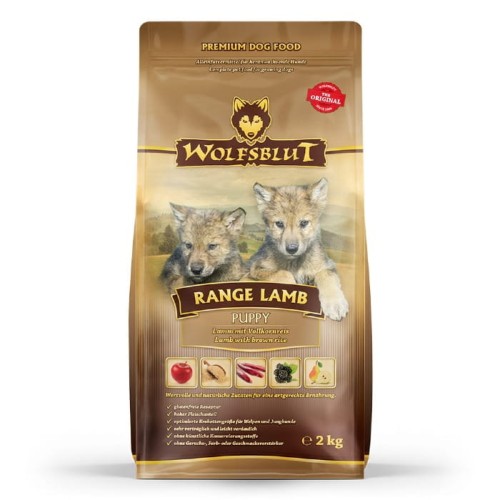Sucha karma dla szczeniaka Wolfsblut Dog Range Lamb Puppy - jagnięcina i ryż 2kg