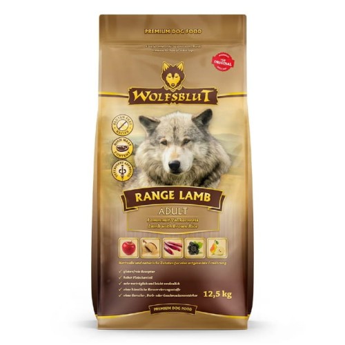 Sucha karma dla psa Wolfsblut Dog Range Lamb Adult - jagnięcina i ryż 12,5kg