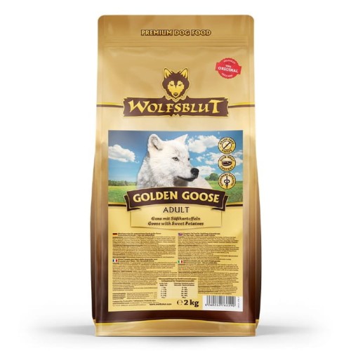 Sucha karma dla psa Wolfsblut Dog Golden Goose Adult - gęś i bataty 2kg