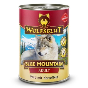 Wolfsblut Dog Blue Mountain dziczyzna i ziemniaki zestaw 6 puszek 395g