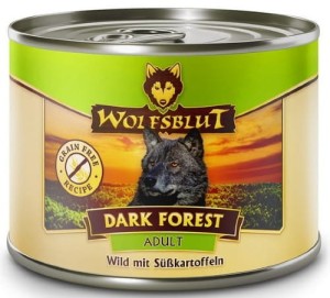 Wolfsblut Dog Dark Forest - dziczyzna i bataty zestaw 6 puszek 200g