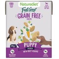 Mokra karma dla szczeniąt  z kurczakiem gotowanym na parze bez zbóż Naturediet Feel Good Grain Free Puppy - opakowanie 4065