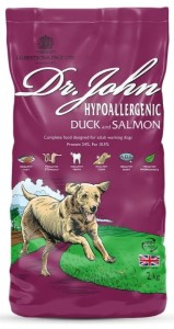 Dr John Hypoallergenic Duck and Salmon 2 kg kaczka i łosoś 100% bez kurczaka