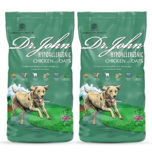 Dr John Hypoallergenic Chicken z owsem DUO-PACK 25 kg (2 x 12.5 kg) 