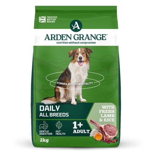 Sucha karma hypoalergiczna dla psa z jagnięciną Arden Grange Adult Lamb 2 kg