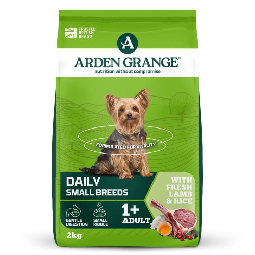 Hipoalergiczna sucha karma dla psa małej rasy Arden Grange Adult Mini Lamb 2 kg