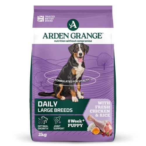 Sucha karma dla psa dużej rasy Arden Grange Puppy Junior Large Breed 2 kg