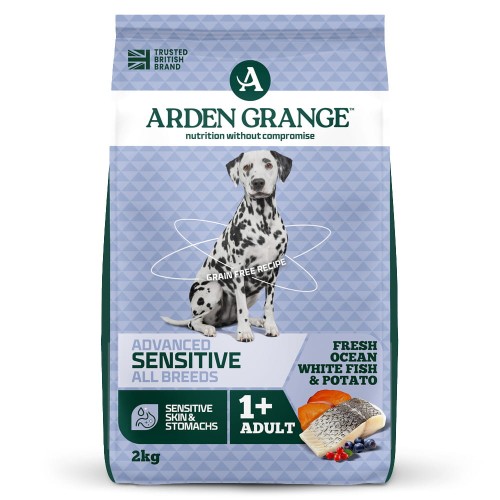 Hipoalergiczna sucha karma dla psa Arden Grange Grain Free Adult Sensitive 2 kg
