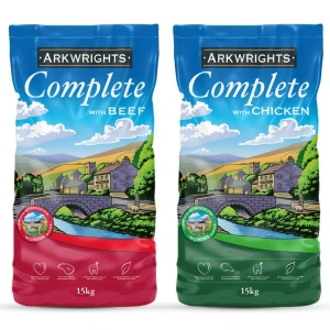 Arkwrights Beef 15 kg + Arkwrights Chicken 15kg