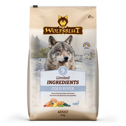 Sucha karma dla psa Wolfsblut Dog Limited Ingredients Cold River - pstrąg i bataty 9 kg