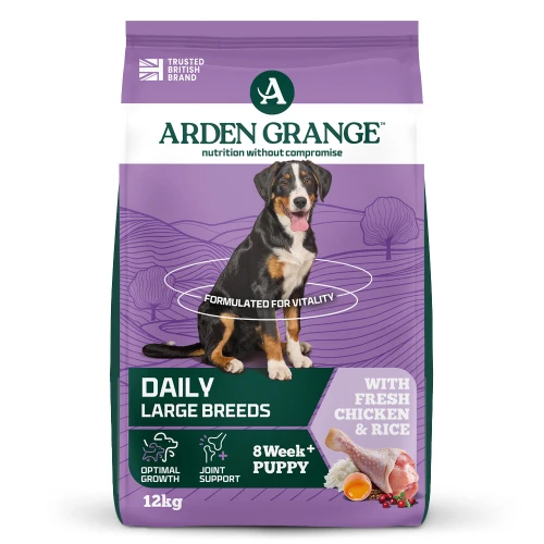 Sucha karma dla psa dużej rasy Arden Grange Puppy Junior Large Breed 12 kg